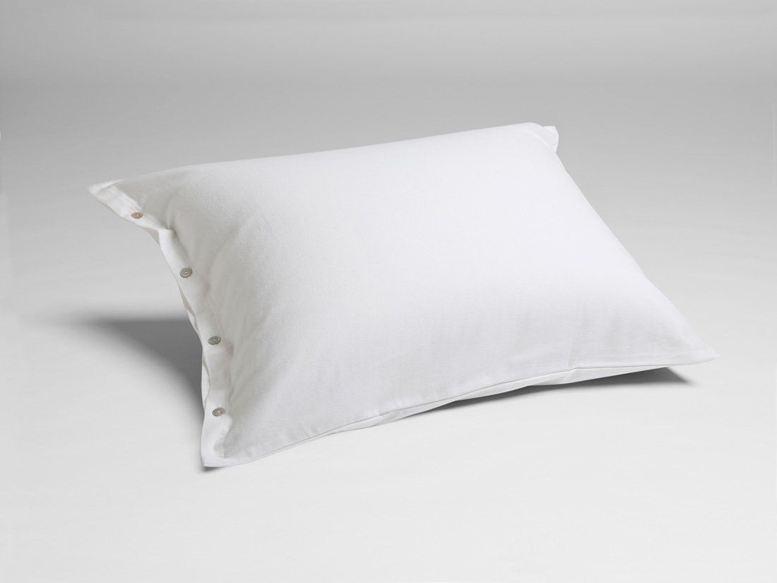 Örngott flanell pure white