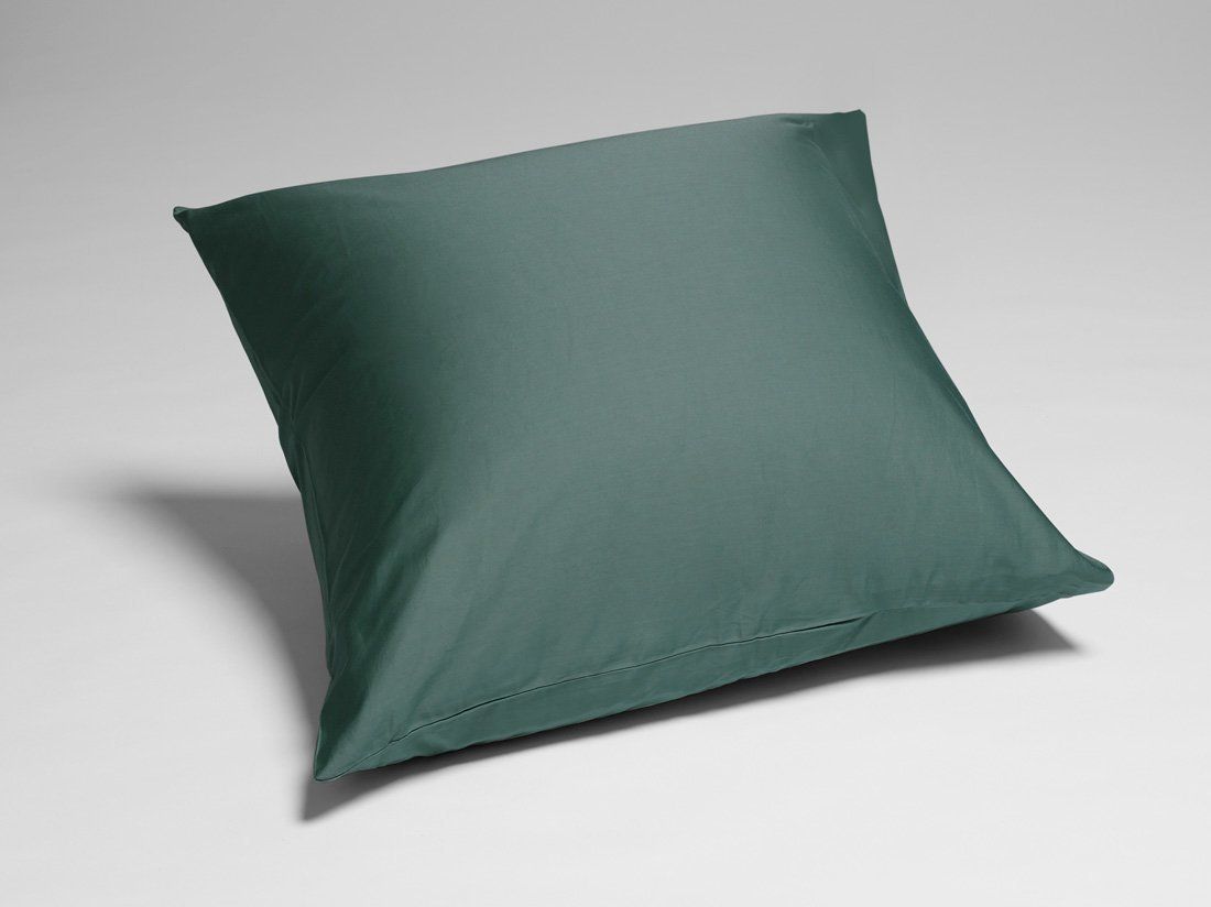 Kissenbezug Baumwollsatin Deep Green