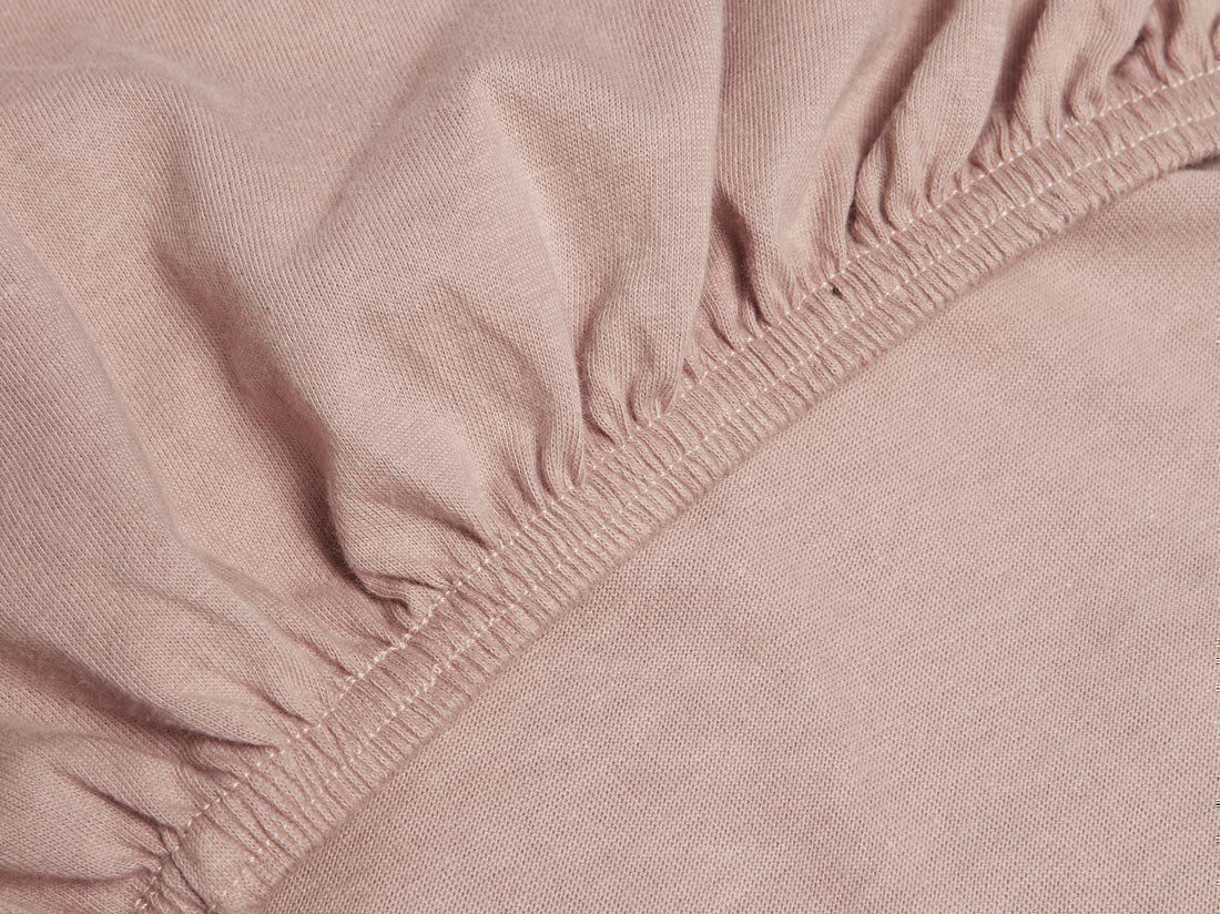 Faconlagen jersey vintage rose