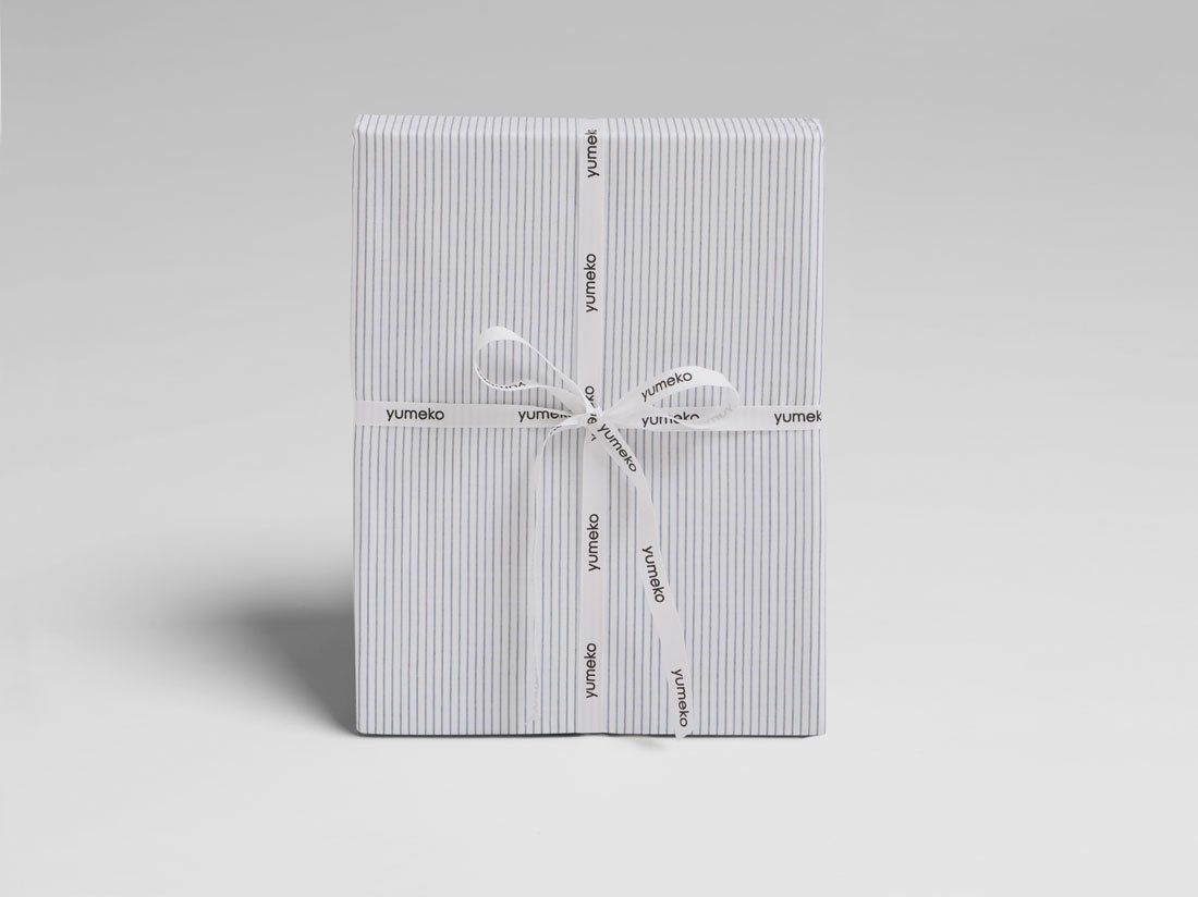 TENCEL™-Bettwäsche Doubleface White Stripe/Pure White