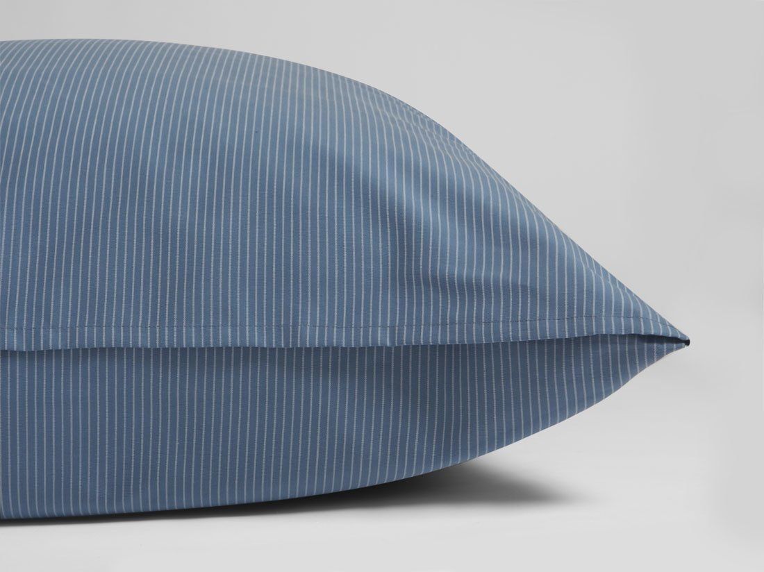 Kissenbezug TENCEL™ Blue Stripe