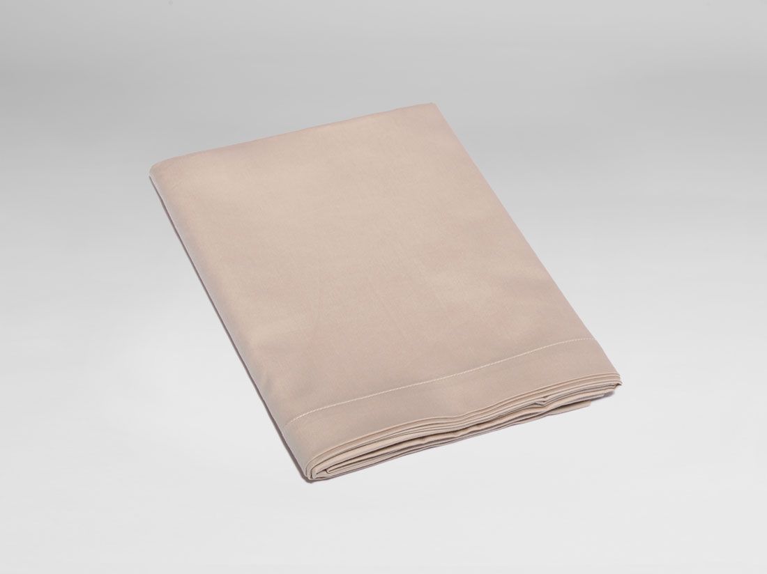 Børnelagen bomuldssatin dusty rose