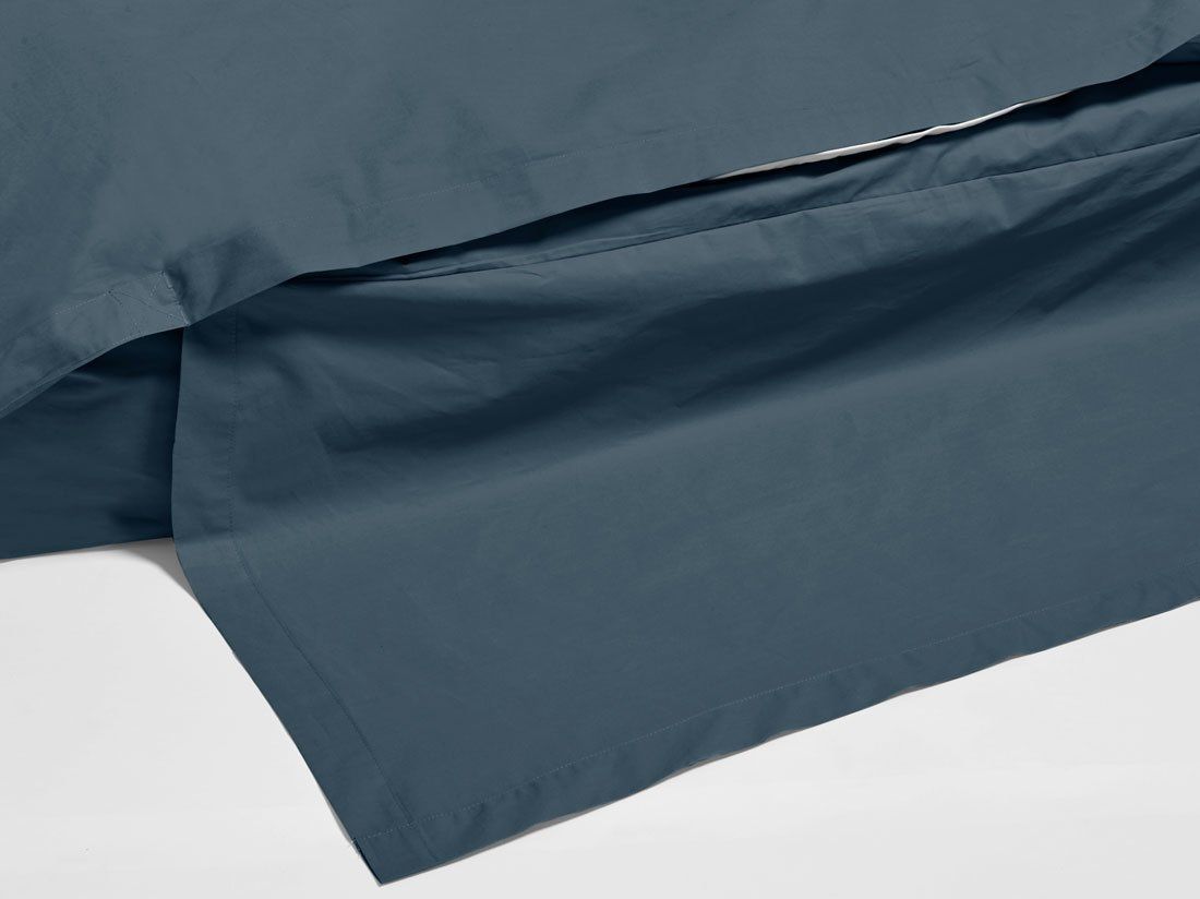 Kinderbettwäsche Perkal-Baumwolle Blue
