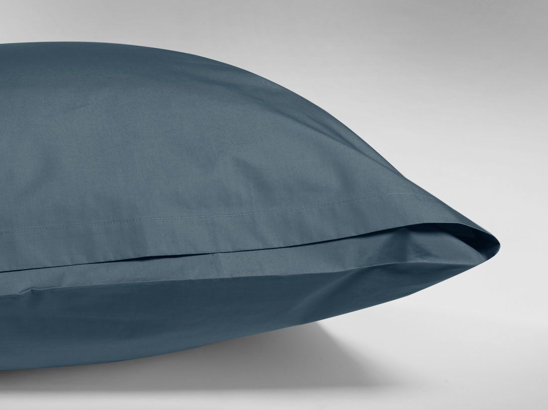 Kissenbezug Perkal-Baumwolle Blue