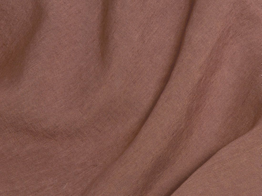 Kissenbezug Gewaschenes Leinen Clay Rose