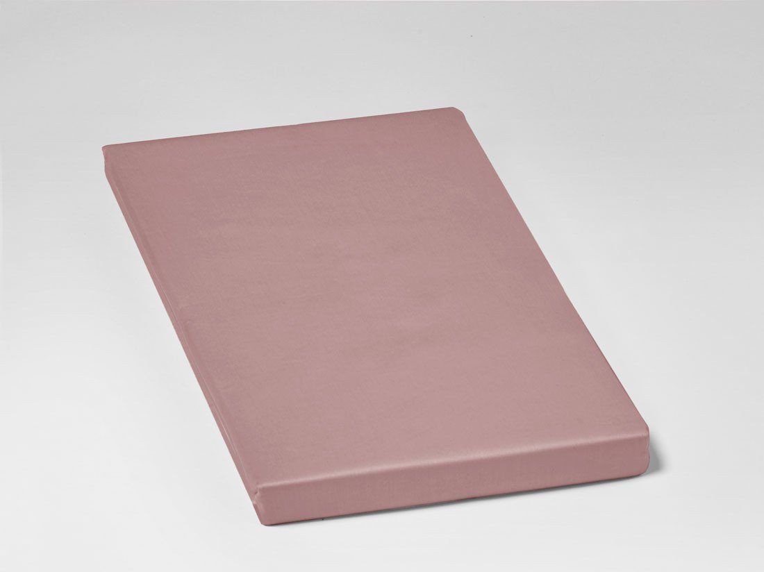 Spannbettlaken Baumwollsatin Blush Rose
