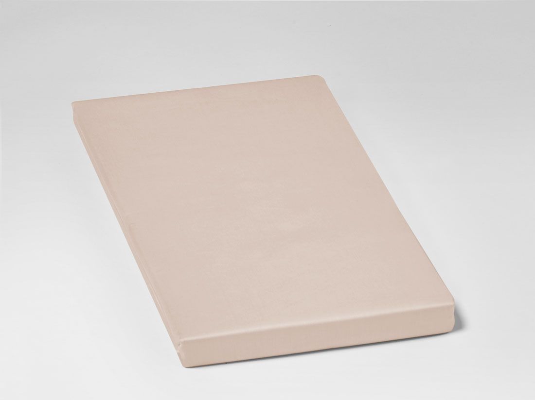 Spannbettlaken Baumwollsatin Dusty Rose