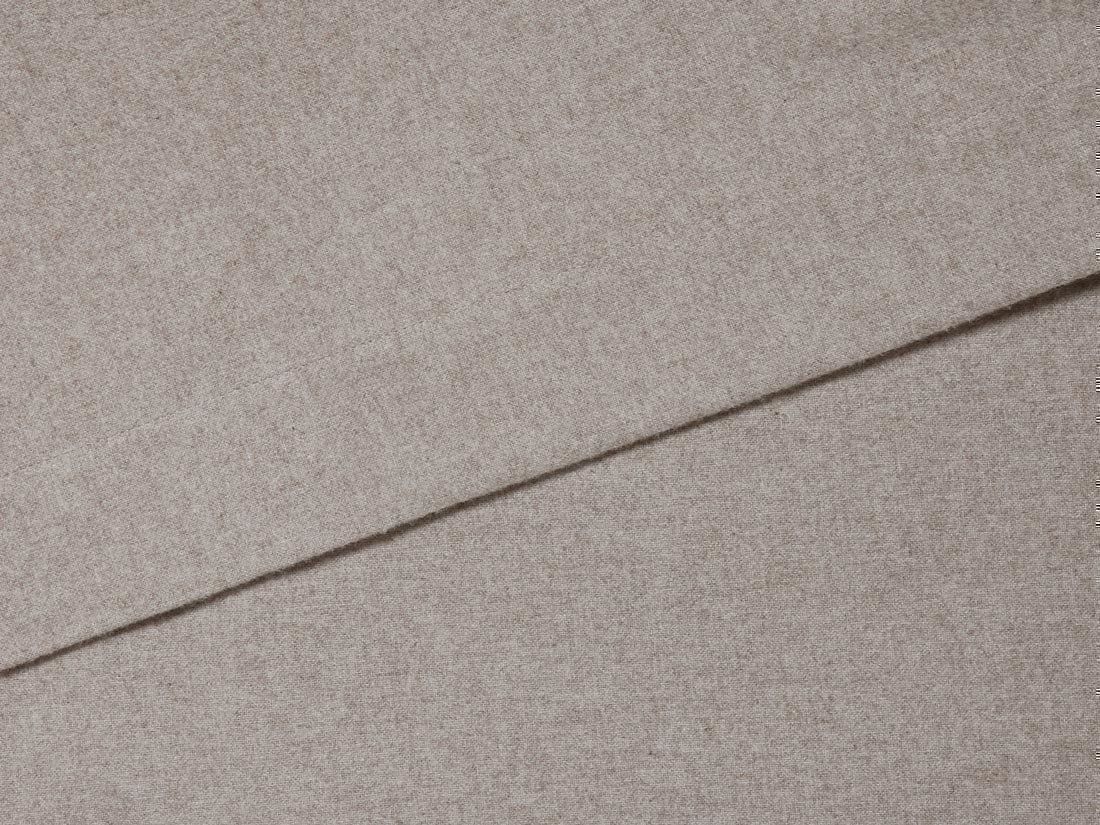 Laken flanel stone brown