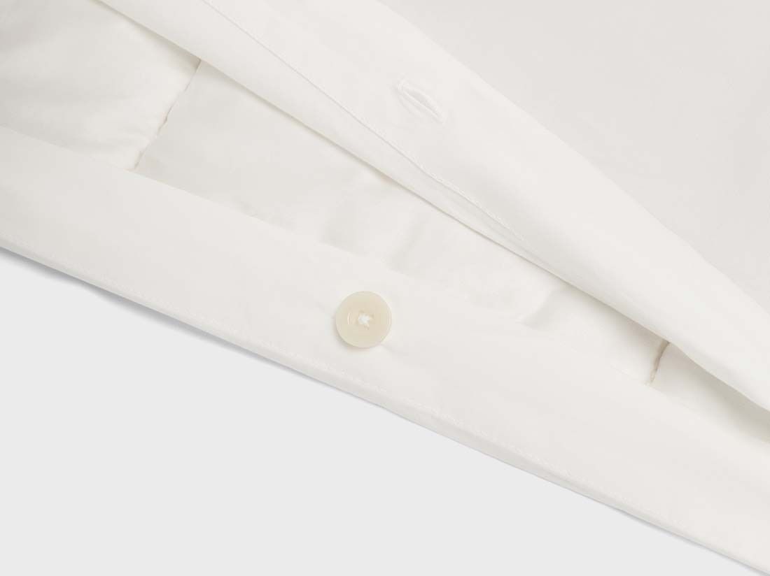 Juniordynebetræk percale blissful white
