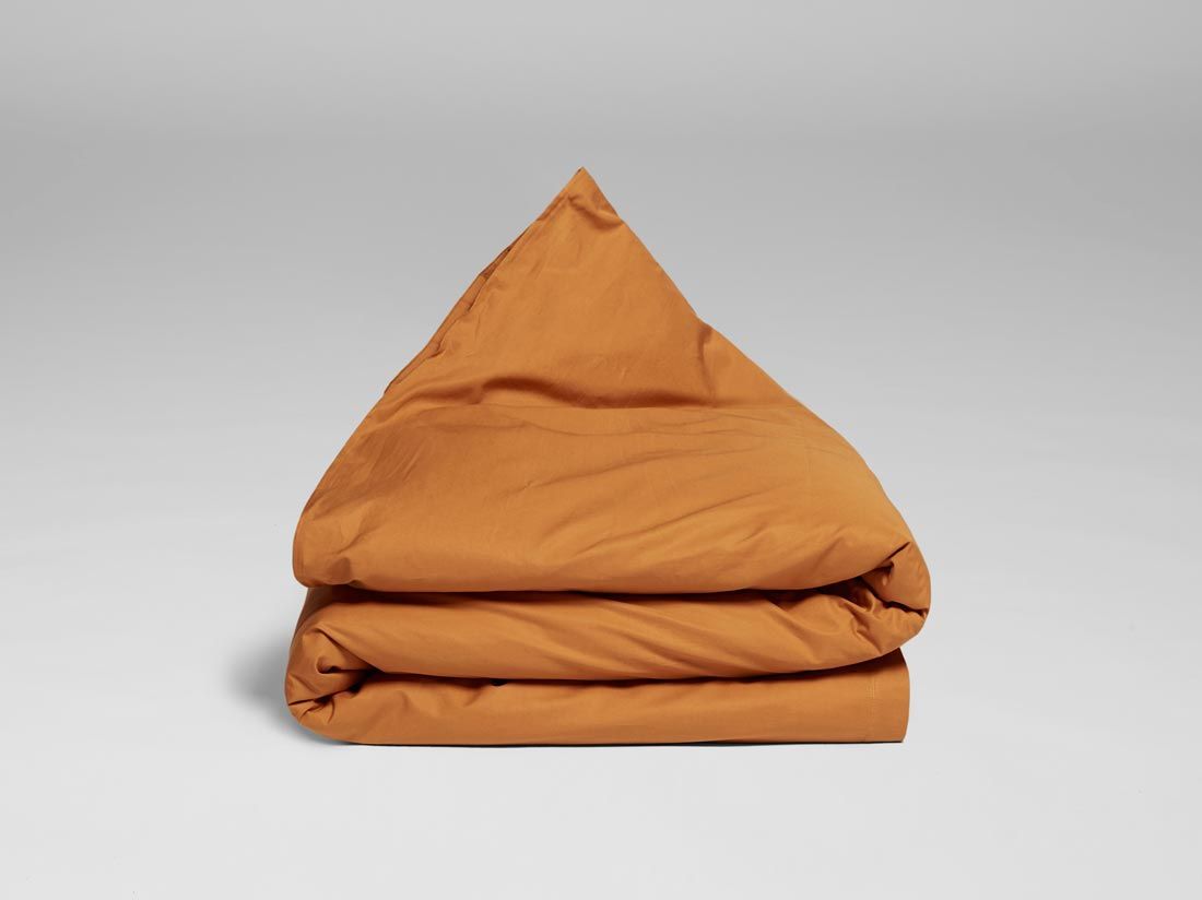 Kinderbettwäsche Perkal-Baumwolle Ochre Yellow