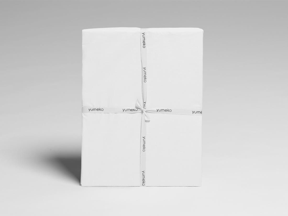 Kinderbettwäsche Perkal-Baumwolle Pure White