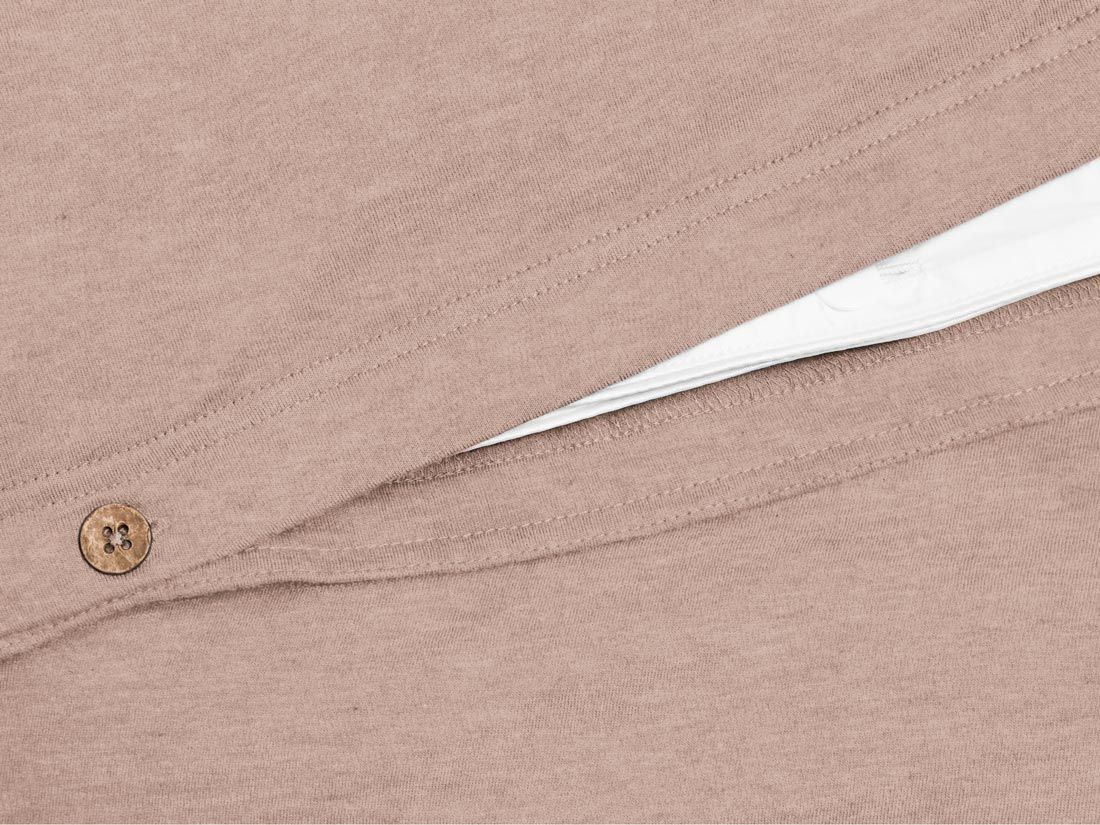 Housse de couette enfant jersey rose vintage