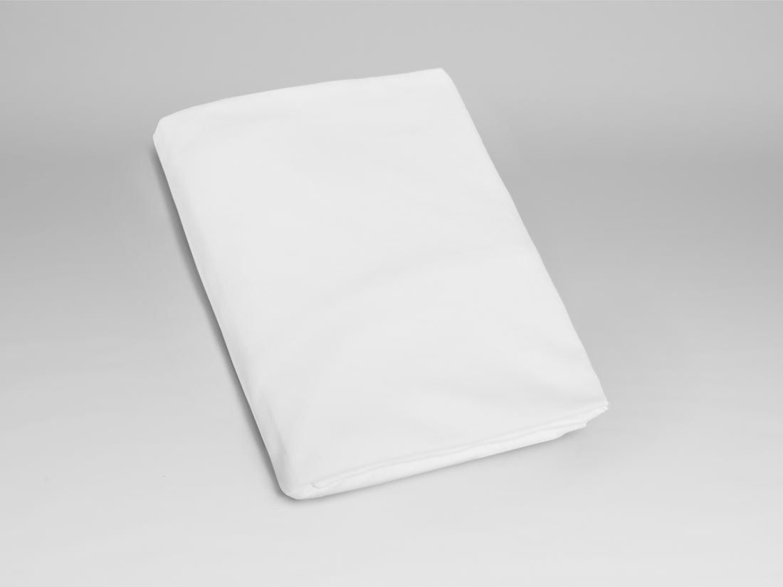 Kinderspannleintücher Baumwolljersey Pure White