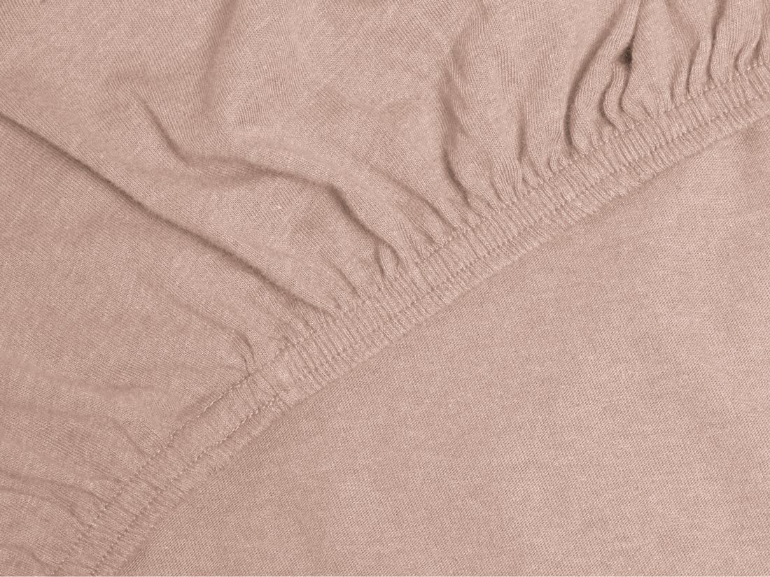 Kinderhoeslaken jersey vintage rose