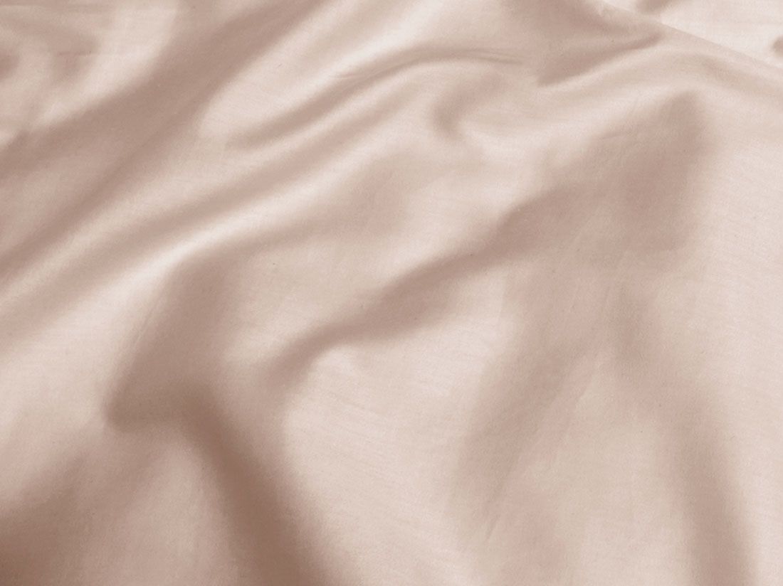 Spannbettlaken Baumwollsatin Dusty Rose