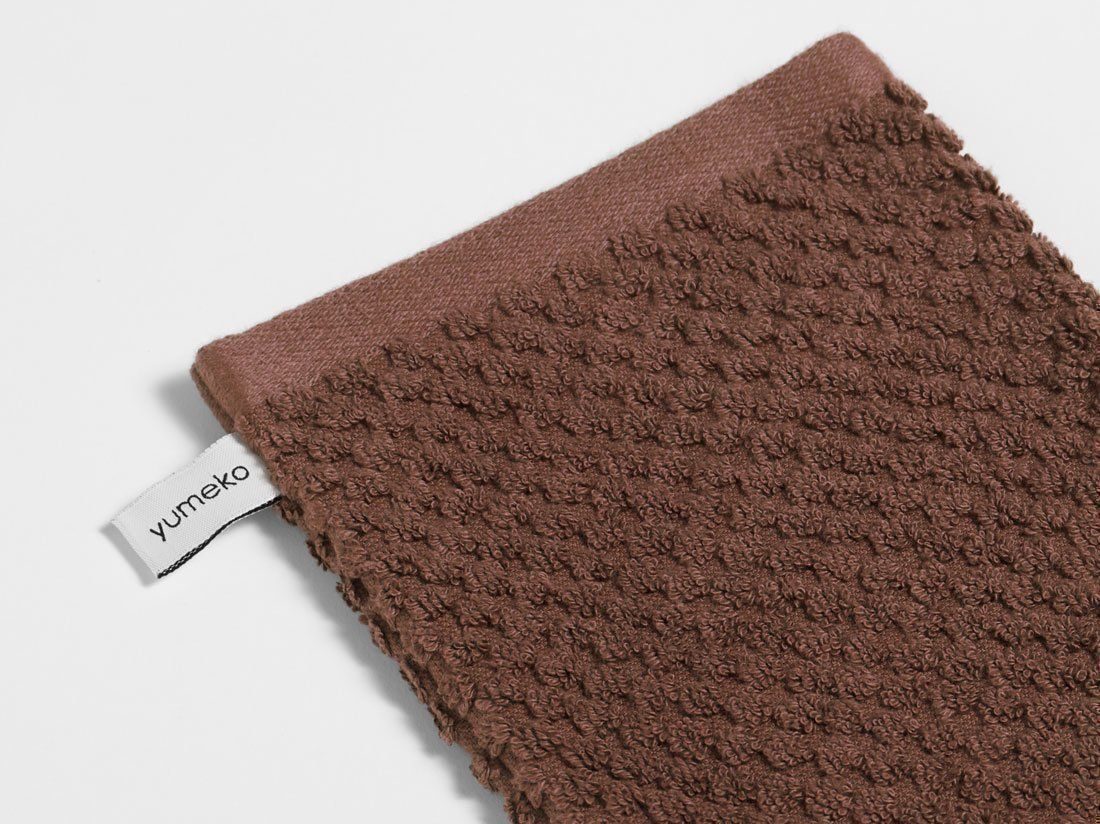 Tvättlappar dots mud rose 15x22 - 4 stycken