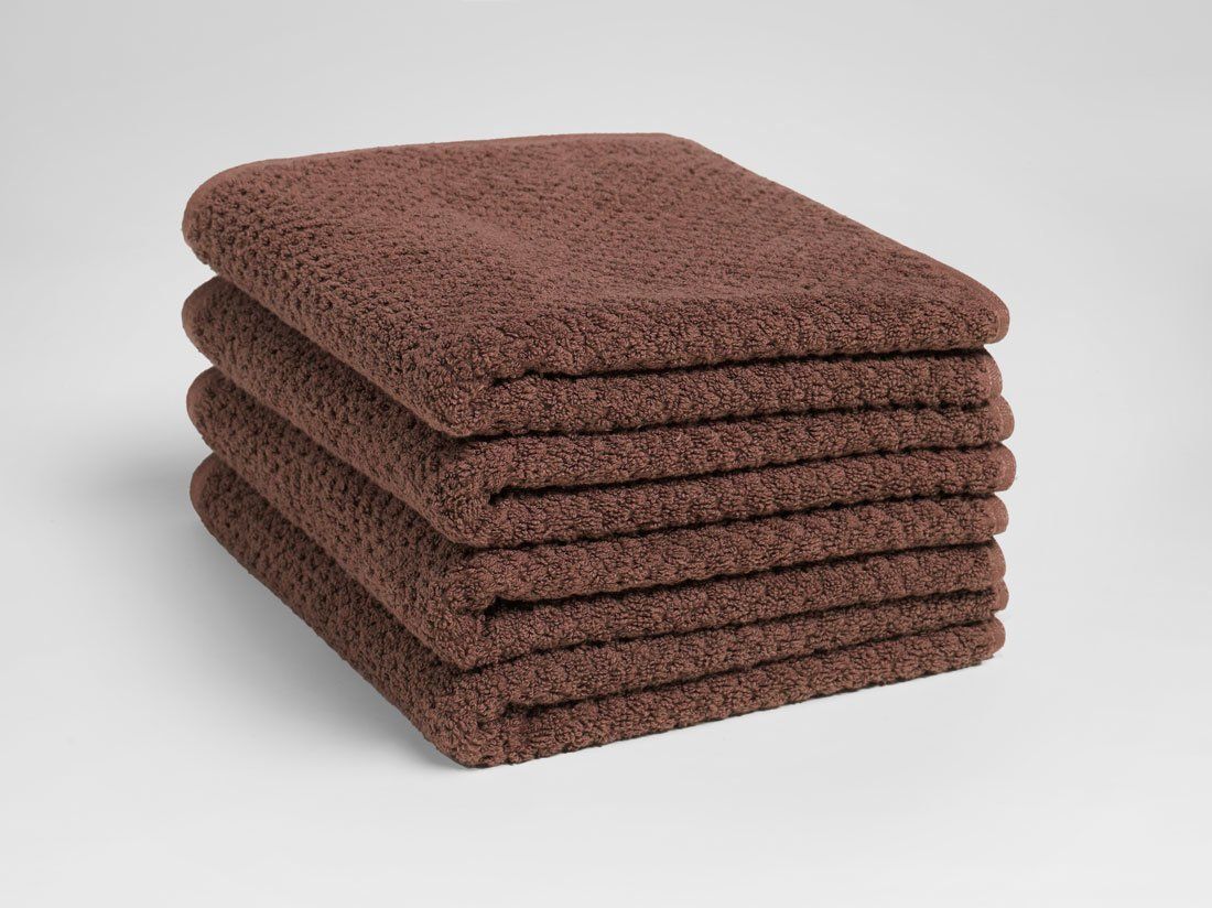 Handdoeken dots mud rose 50x100