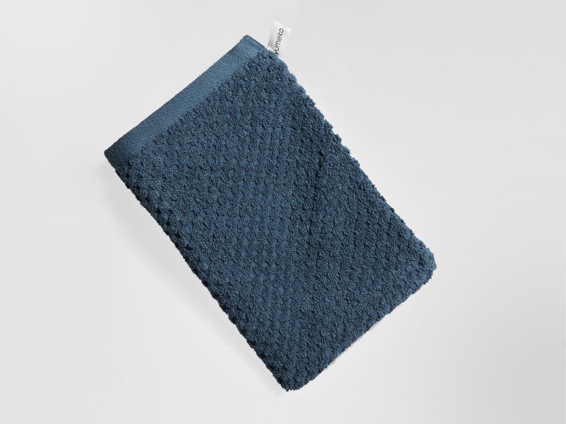 Tvättlappar dots blue 15x22 - 4 st