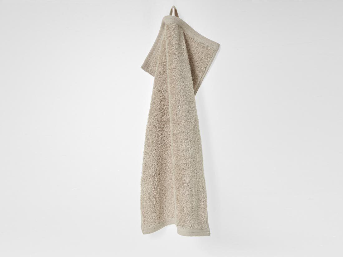 Gästehandtücher Terry Warm Taupe 30x50 - 4 Stk.