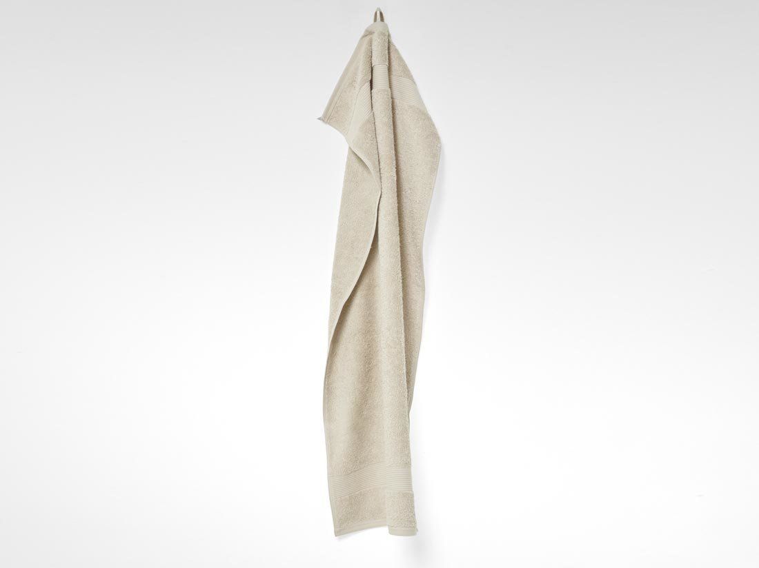 Handdoeken terry white sand 50x100