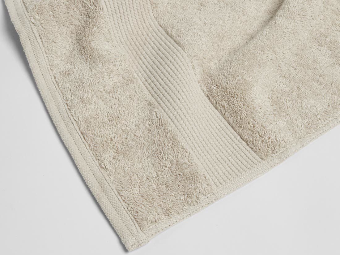 Duschhanddukar terry white sand 70x140 - 2 stycken