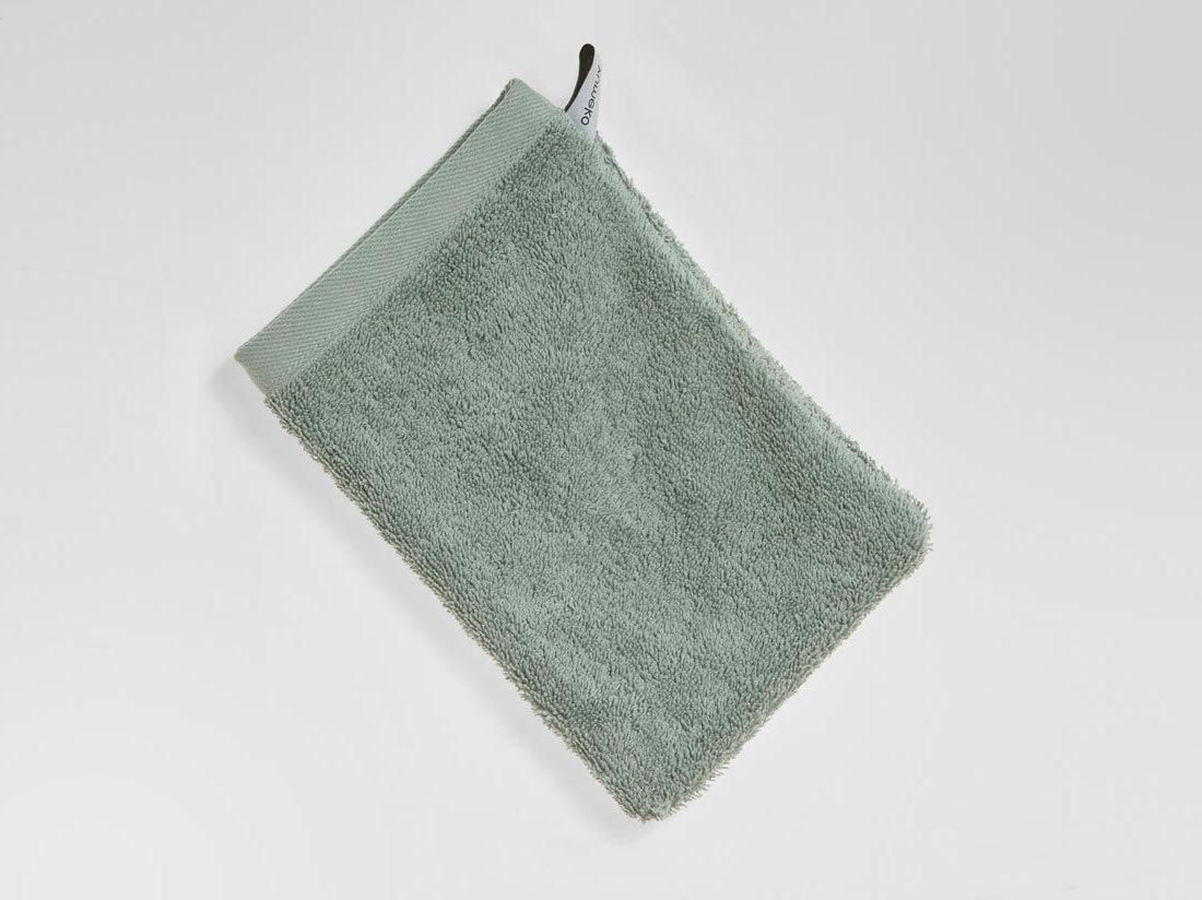 Vaskehandsker terry Sea Green 15x22 – 4 stk.