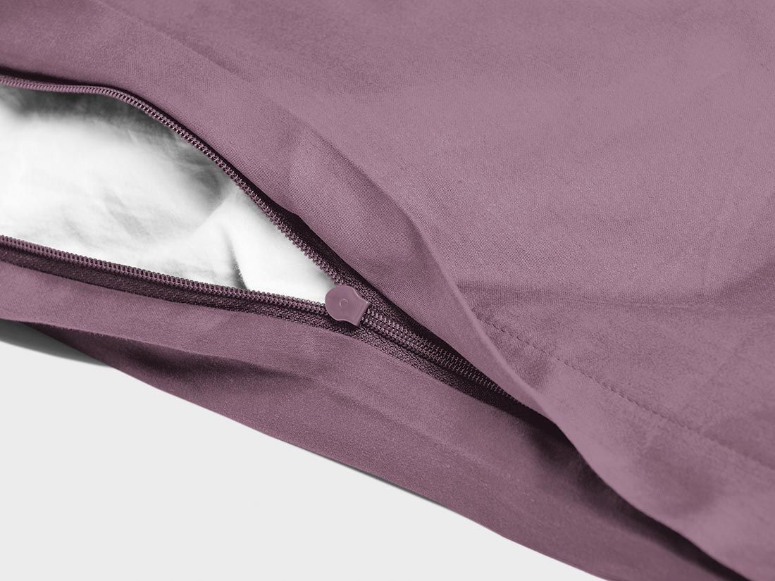 Parure de lit satin de coton améthyste