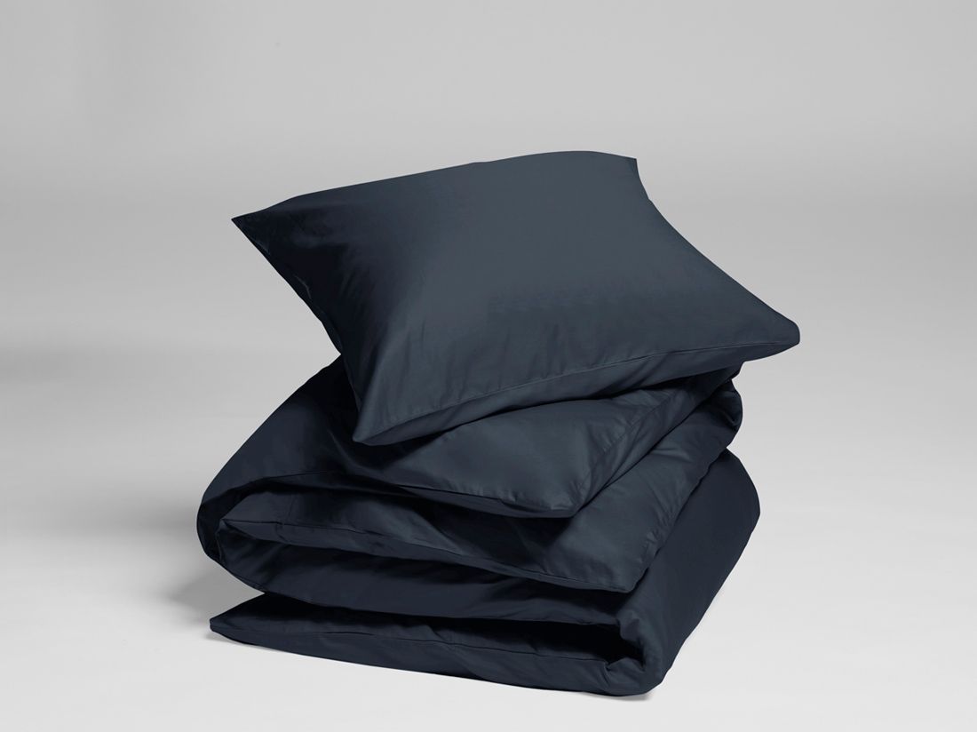 Satin-Bettwäsche Blueberry