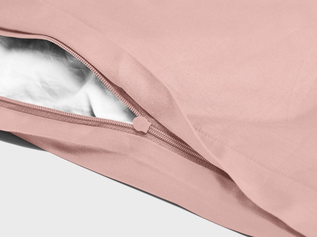 Satin-Bettwäsche Cosmea Pink