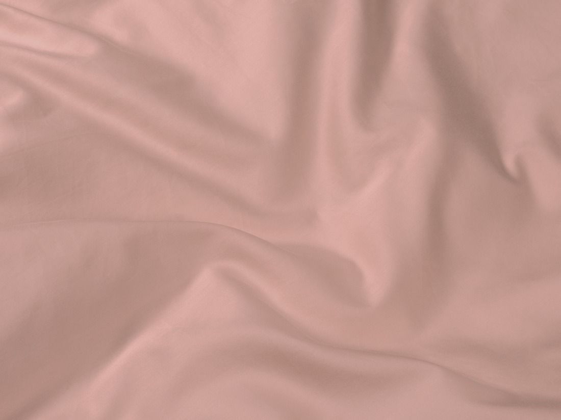 Housse de couette satin de coton rose cosmos