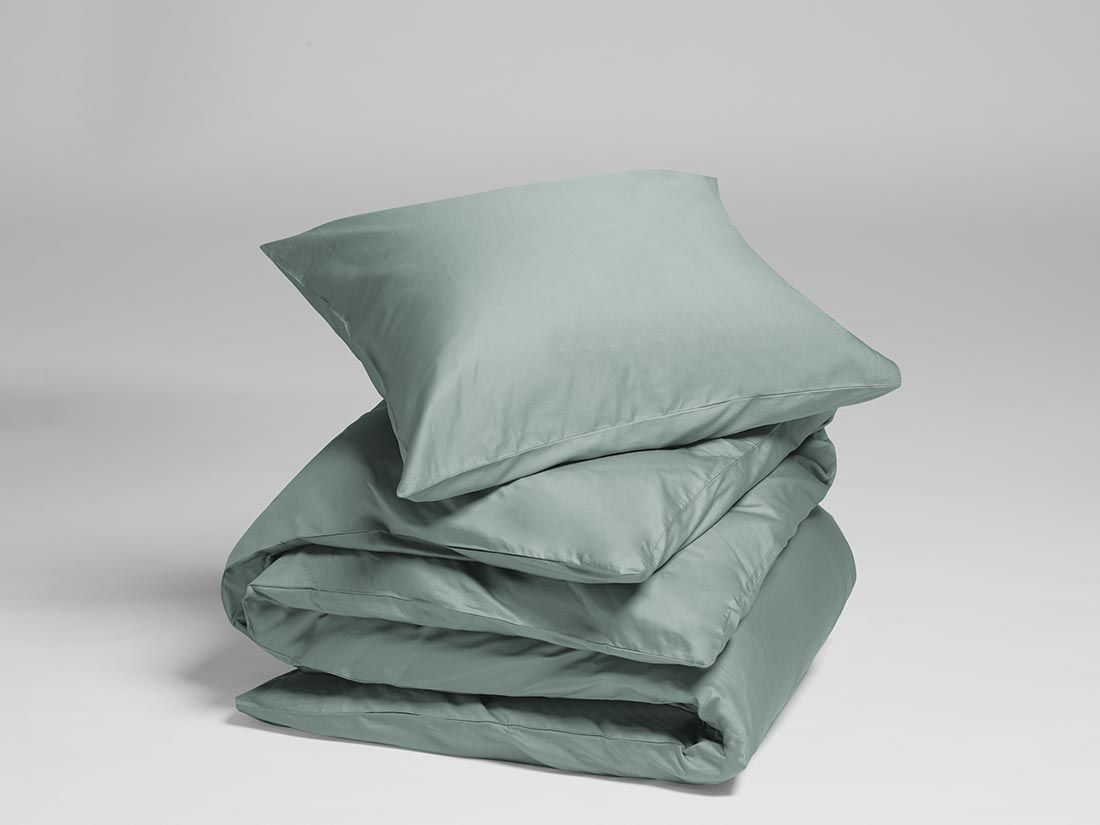 Satin-Bettwäsche Sea Green