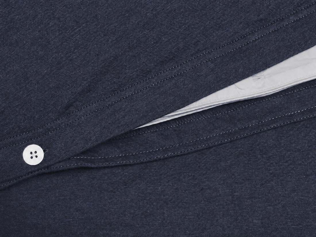 Kinderbettwäsche Baumwolljersey Indigo Blue