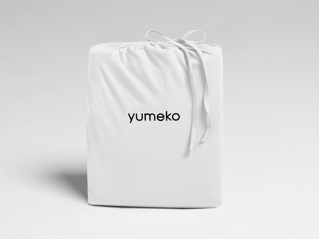 Jersey-Bettwäsche Pure White