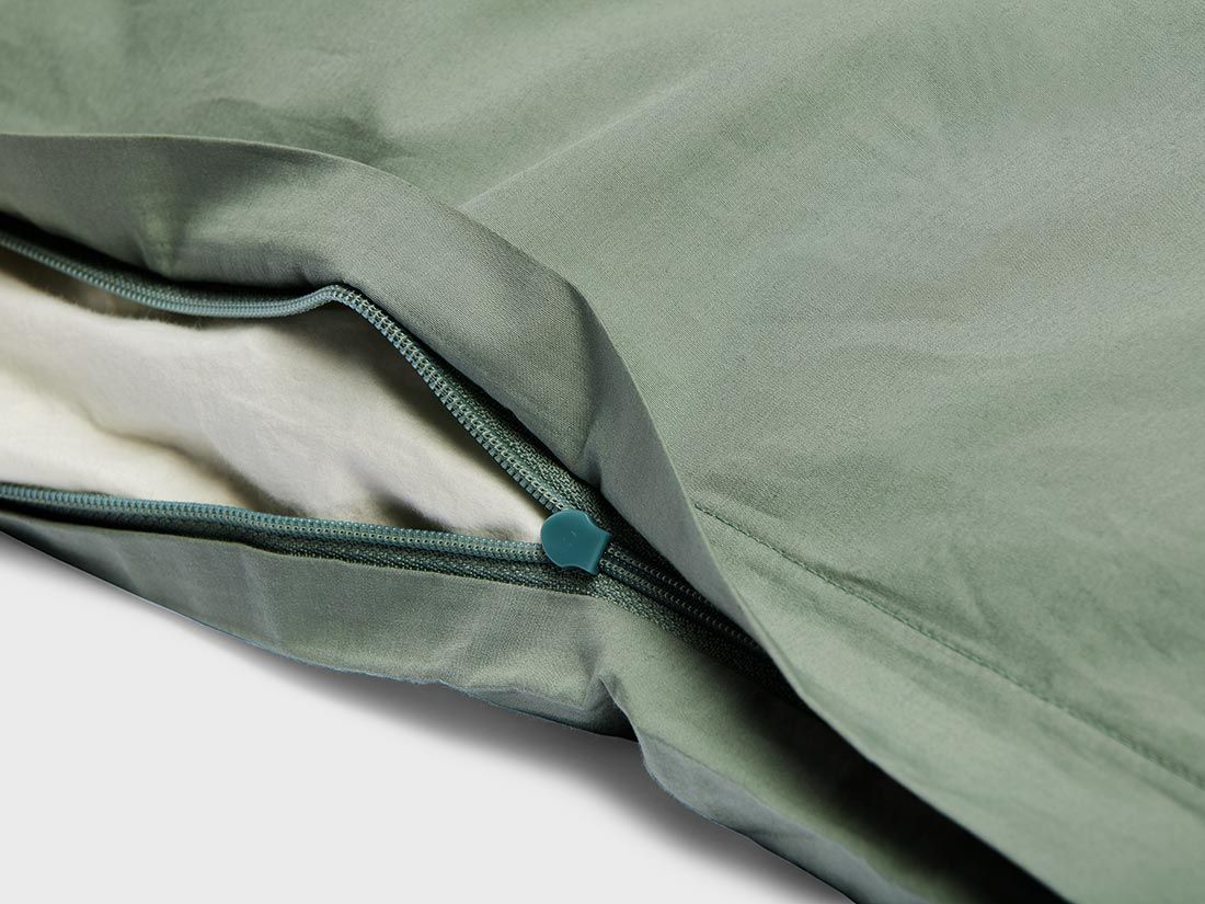 Sengesæt percale jade green