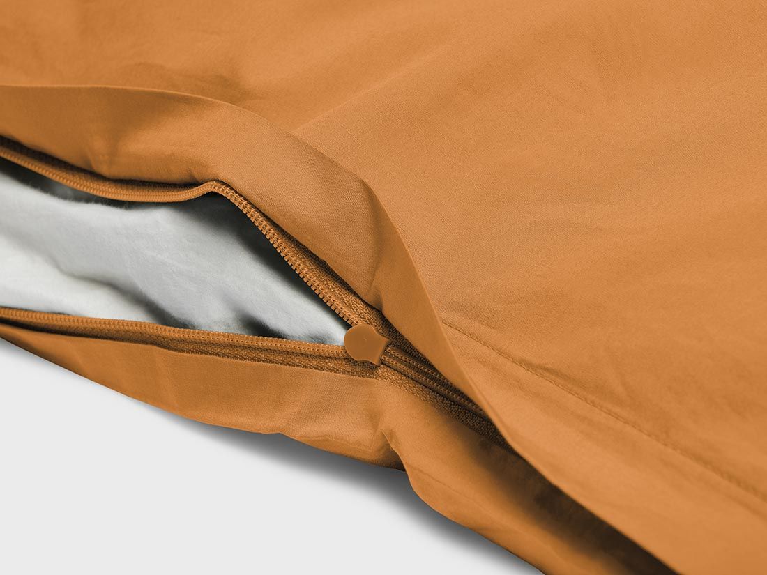 Bettwäscheset Perkal-Baumwolle Ochre Yellow
