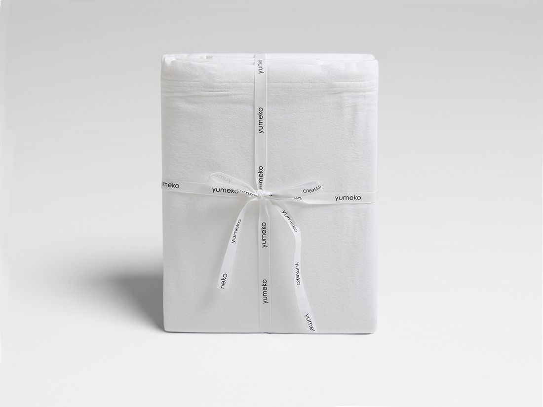 Bettwäscheset Flanell Pure White