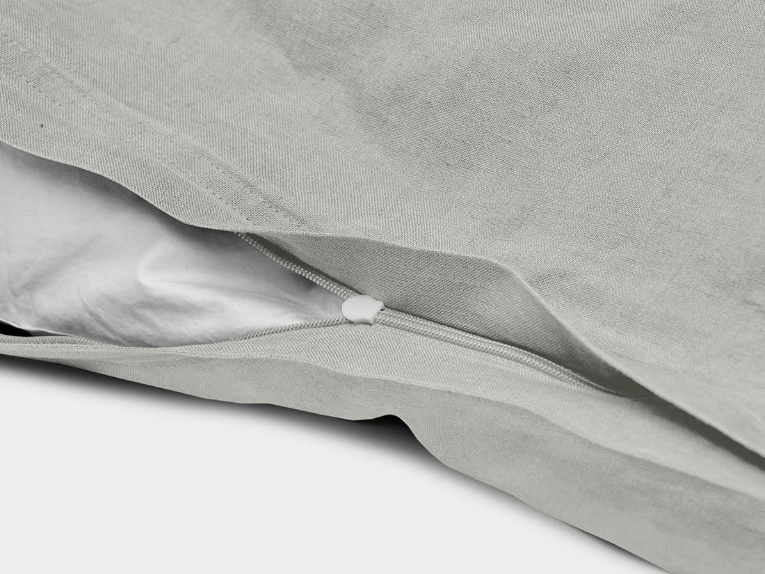 Bettwäscheset Gewaschenes Leinen Misty Green