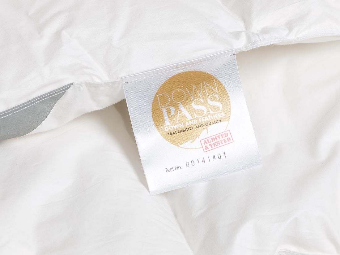 Couette en duvet deluxe tempérée