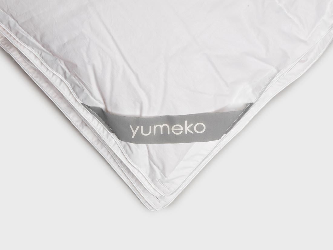 Couette en duvet recyclé tempérée