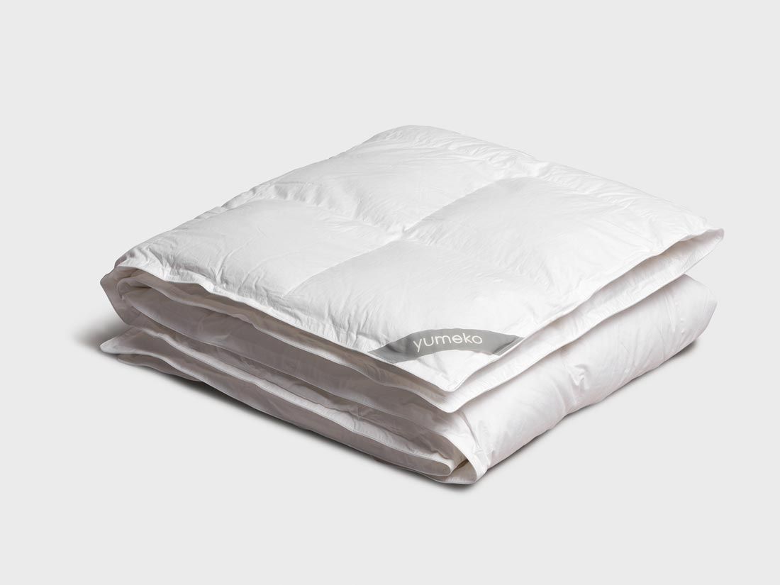 Daunendecke Winter