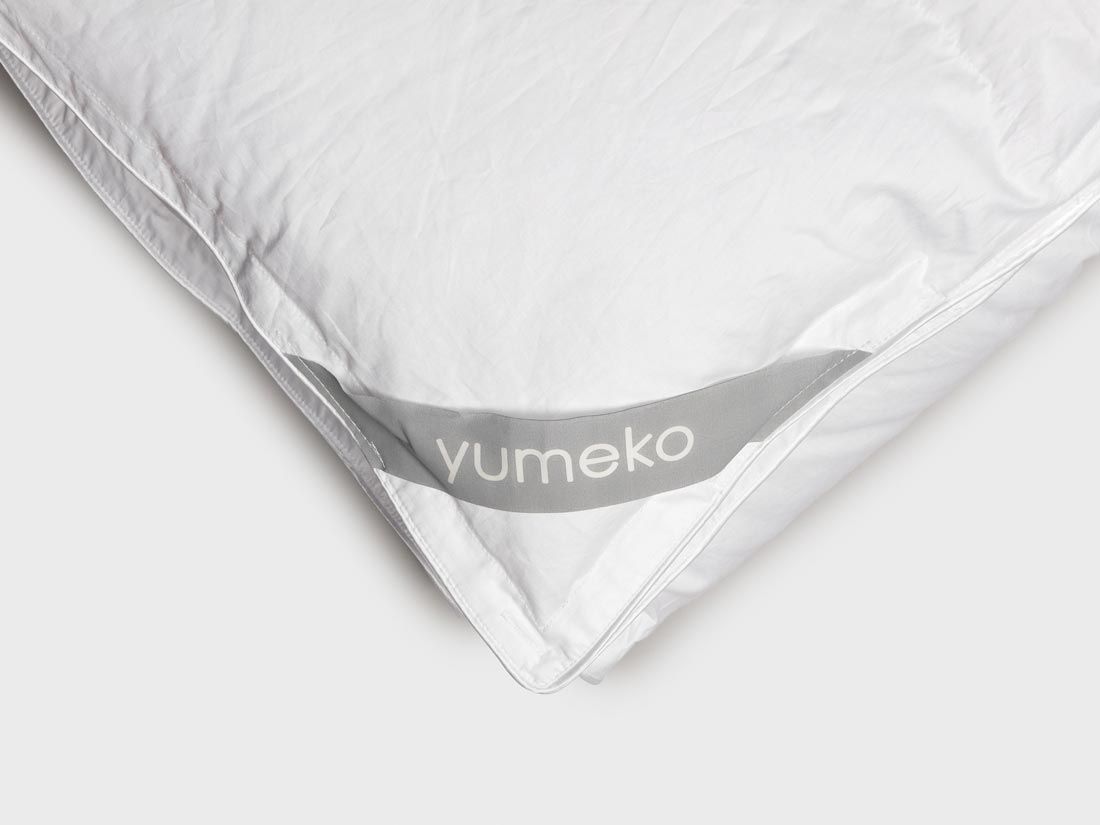 Couette en duvet recyclé demi-duvet tempérée