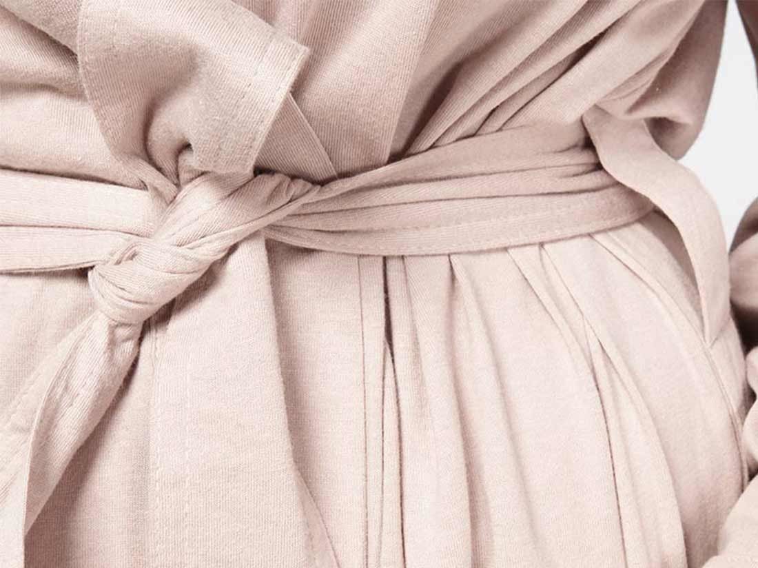 Badekåbe jersey vintage rose