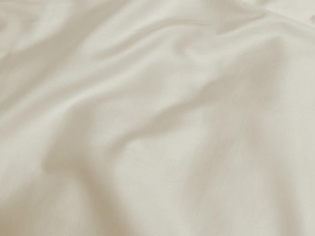 Dra-på-lakan bomullssatin sandy grey