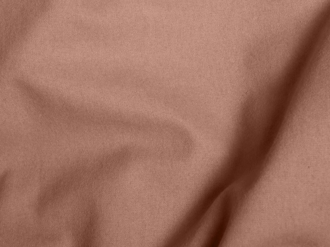 Parure de lit flanelle de coton café au lait
