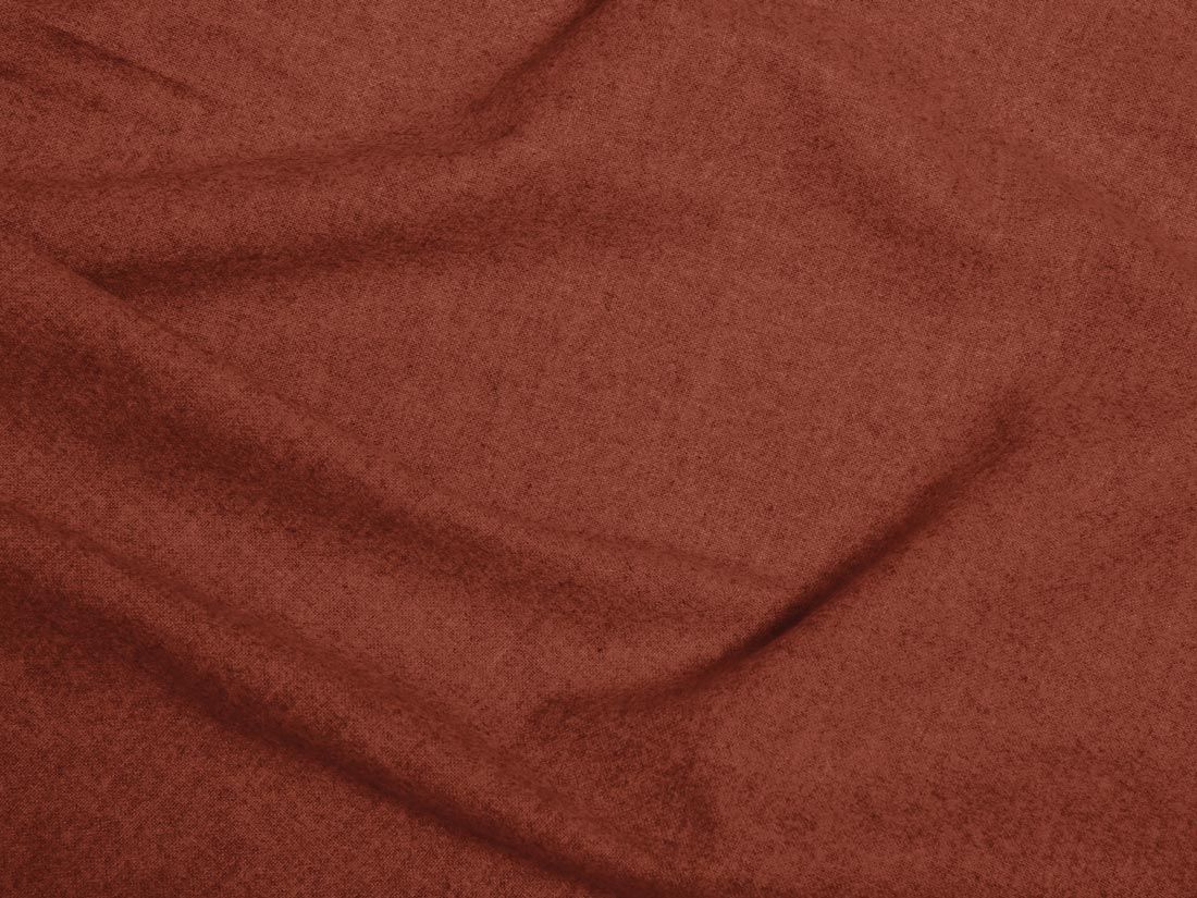 Faconlagen bomuldsflonel red velvet