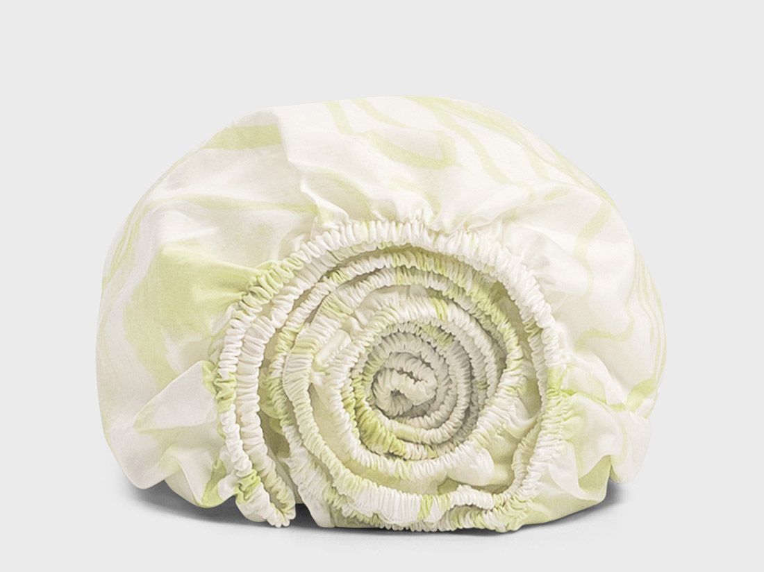 Spannbettlaken Baumwollsatin Cosmea