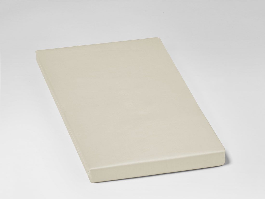 Bettlaken Baumwollsatin Sandy Grey