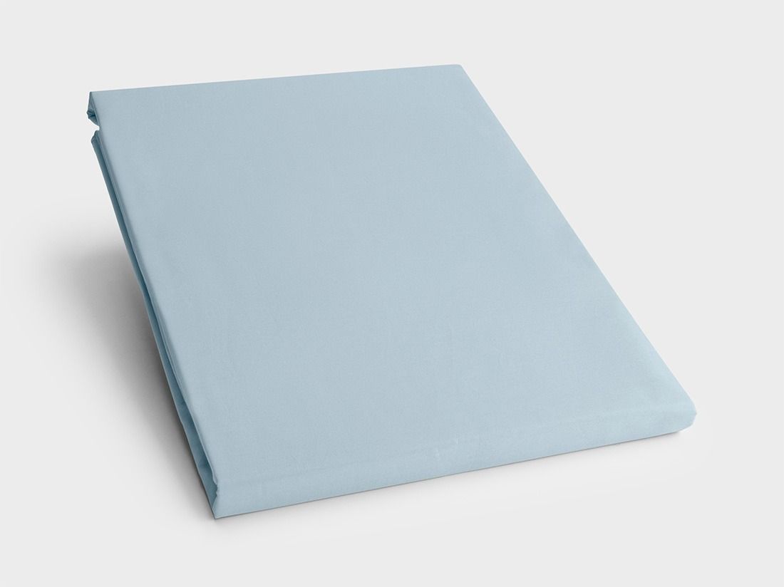 Drap-housse enfant jersey bleu frais