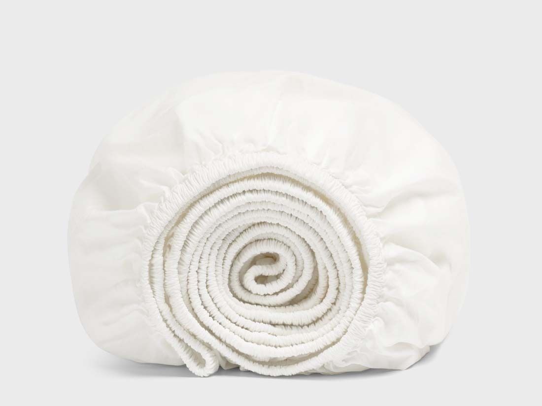 Faconlagen percale blissful white