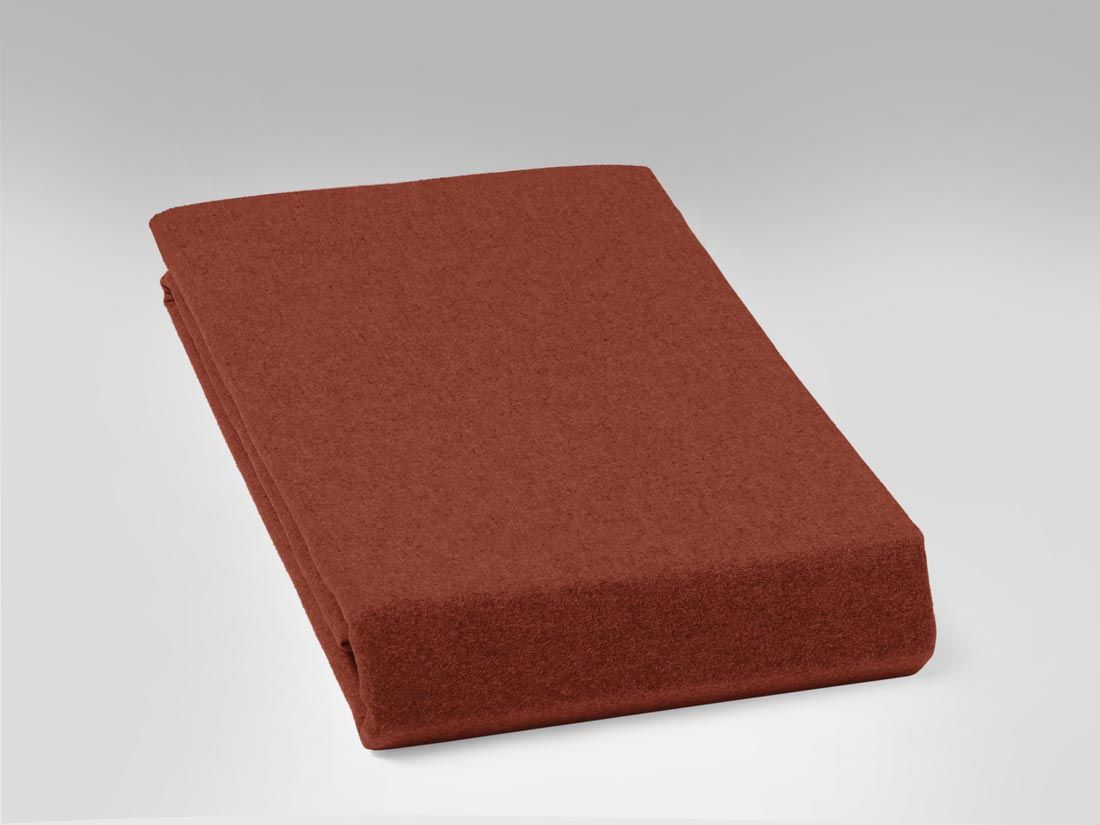 Faconlagen bomuldsflonel red velvet